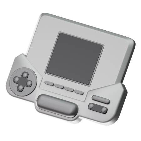 Retro Gaming Console  3D Icon