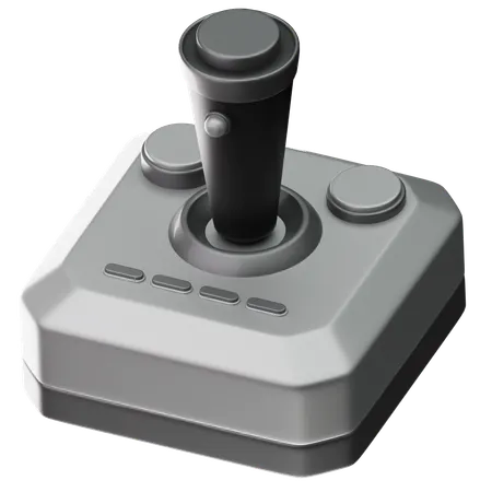 Retro Gaming Console  3D Icon
