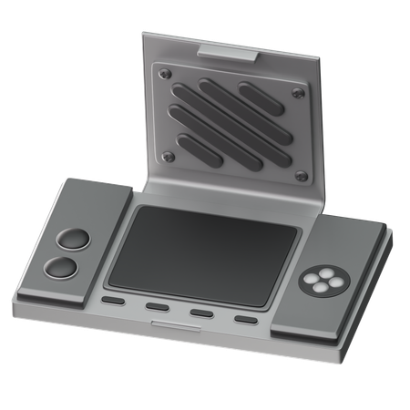 Retro Gaming Console  3D Icon