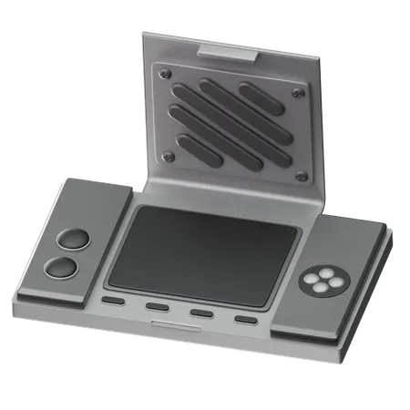 Retro Gaming Console  3D Icon