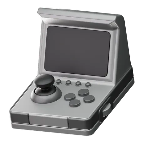 Retro Gaming Console  3D Icon