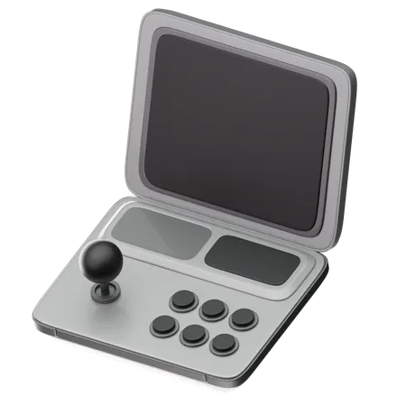 Retro Gaming Console  3D Icon