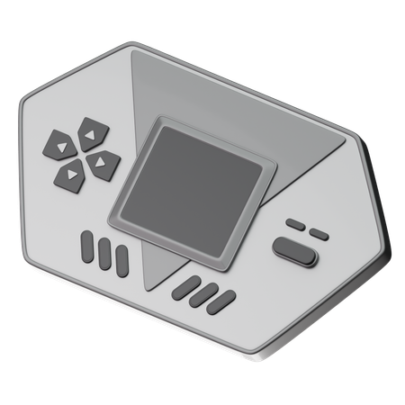 Retro Gaming Console  3D Icon