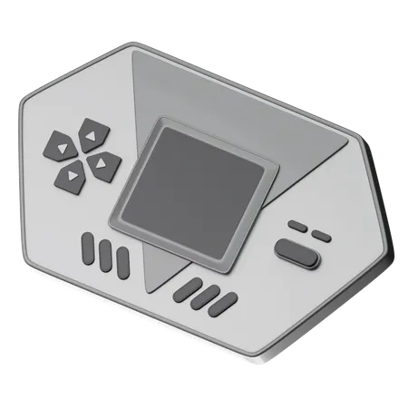 Retro Gaming Console  3D Icon