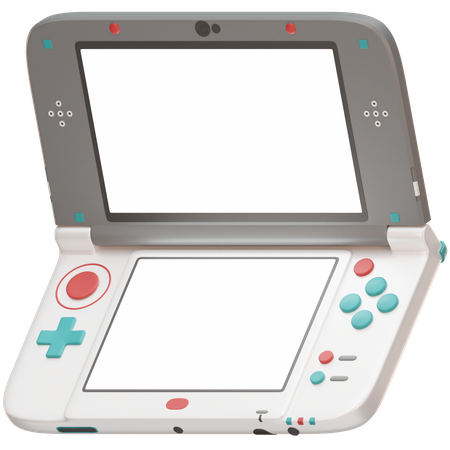 Retro Gaming Handheld 3D  3D Icon