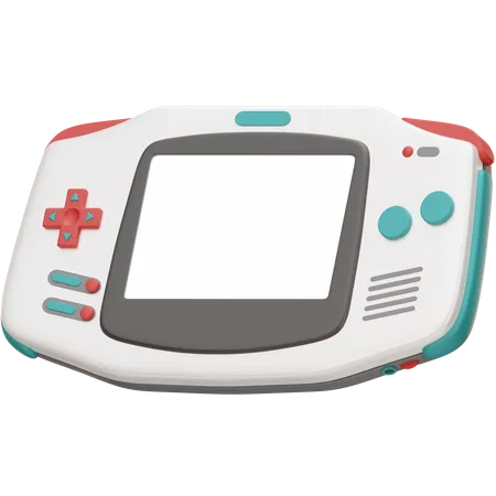 Retro Gaming Handheld 3D  3D Icon