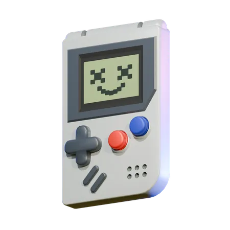 Retro Handheld  3D Icon