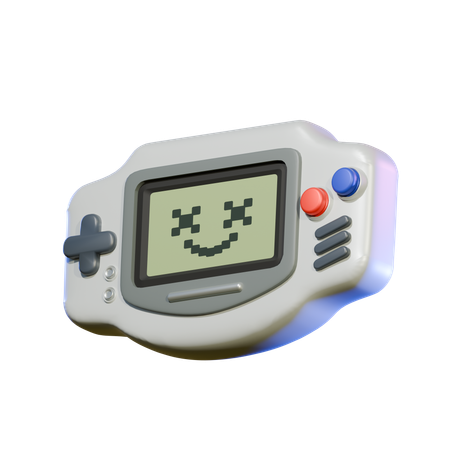 Retro Handheld  3D Icon