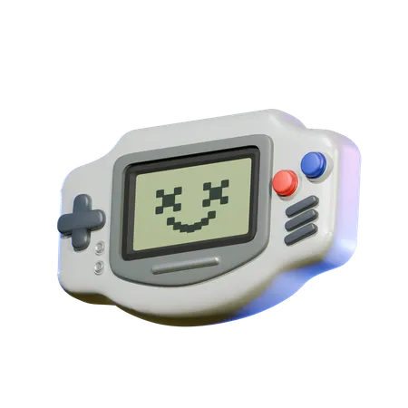 Retro Handheld  3D Icon