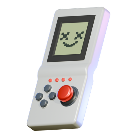 Retro Handheld  3D Icon