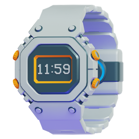 복고풍 손목시계  3D Icon
