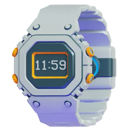 복고풍 손목시계  3D Icon