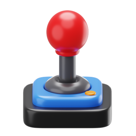 Retro Joystick  3D Icon