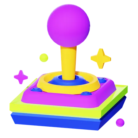 RETRO JOYSTICK  3D Icon