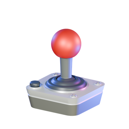 Retro Joystick  3D Icon