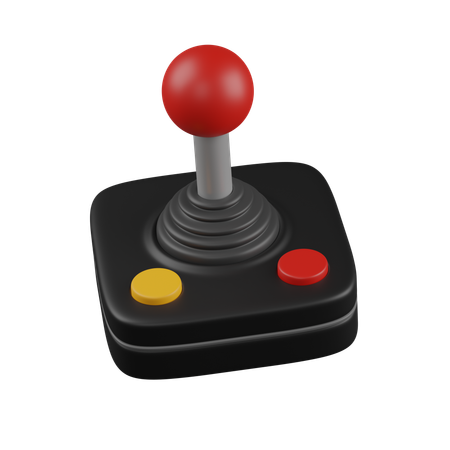 Retro Joystick  3D Icon