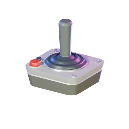 Retro Joystick  3D Icon