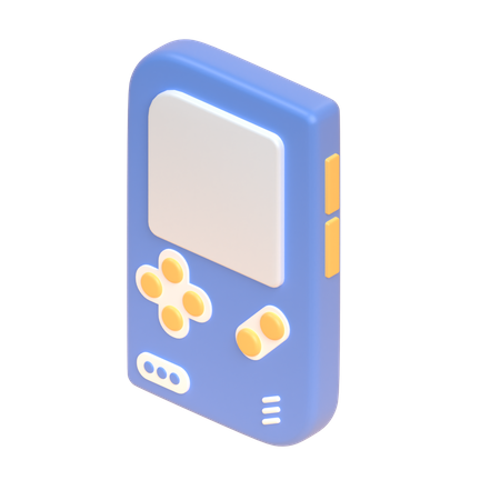 Retro-Konsole  3D Illustration