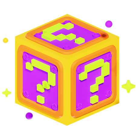 RETRO MYSTERY BOX  3D Icon