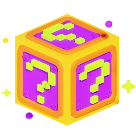 RETRO MYSTERY BOX  3D Icon