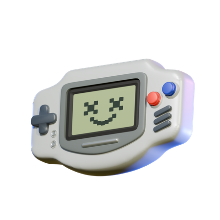 Rétro ordinateur de poche  3D Icon