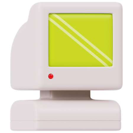 Retro PC  3D Icon