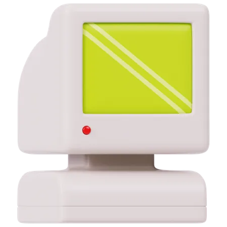 Retro PC  3D Icon