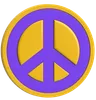 Retro Peace Symbol