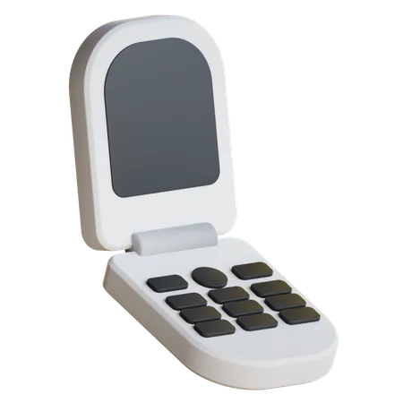 Retro Phone  3D Icon