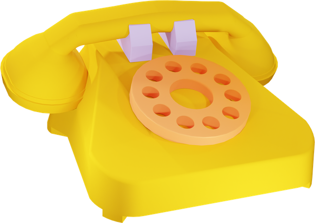 1,132 3D Retro Phone Illustrations - Free in PNG, BLEND, GLTF - IconScout