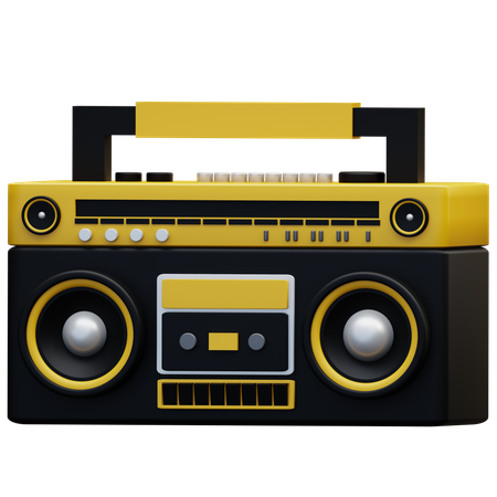 Retro Player  3D Icon