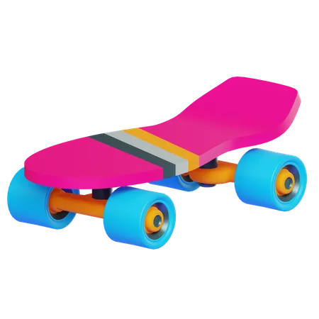 Skate retrô  3D Icon