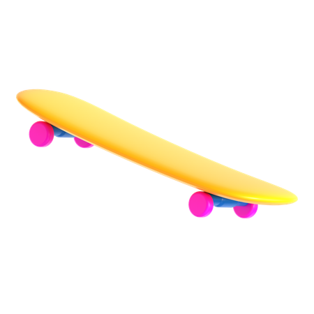 Skate retrô  3D Icon