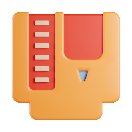 Retro-Spielkassette  3D Icon