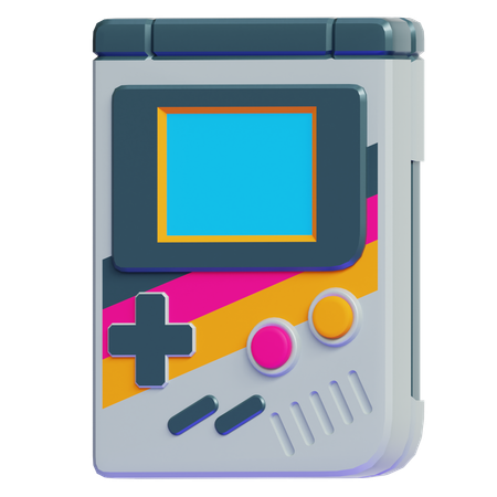 Retro-Spielkonsole  3D Icon