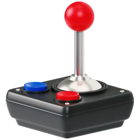 Retro Stick  3D Icon