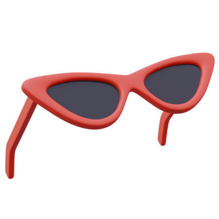 Retro Sunglasses  3D Icon