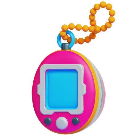 Tamagotchi retrô  3D Icon