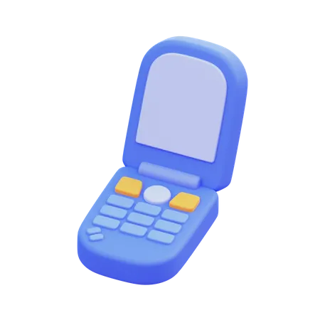 Telefone retrô  3D Icon