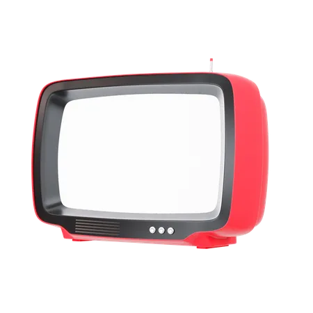 Retro television  3D Illustration