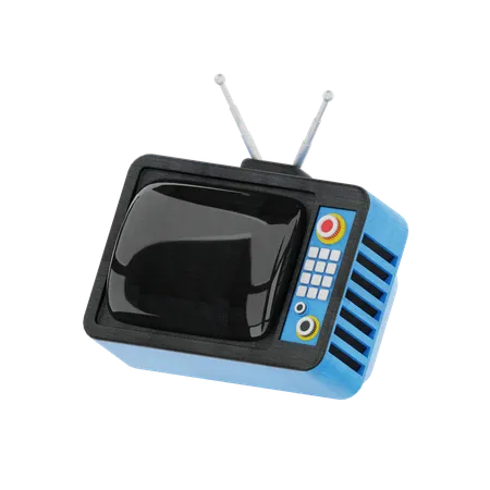 Retro Tv  3D Icon