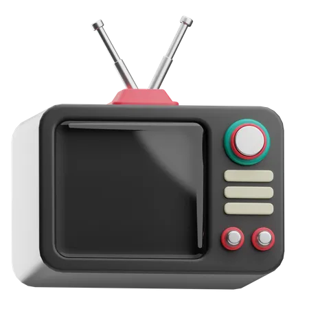 Retro-Fernseher  3D Icon