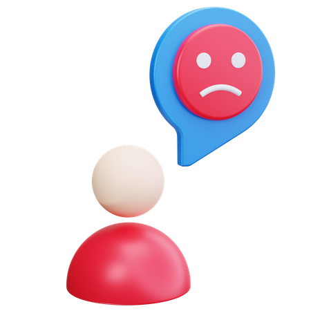Retours négatifs  3D Icon