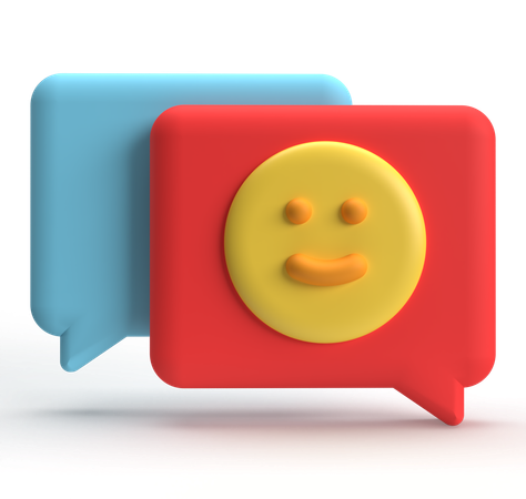 Comentario  3D Icon