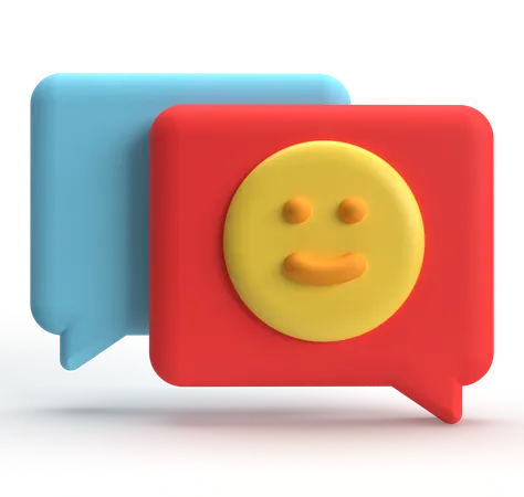 Comentario  3D Icon