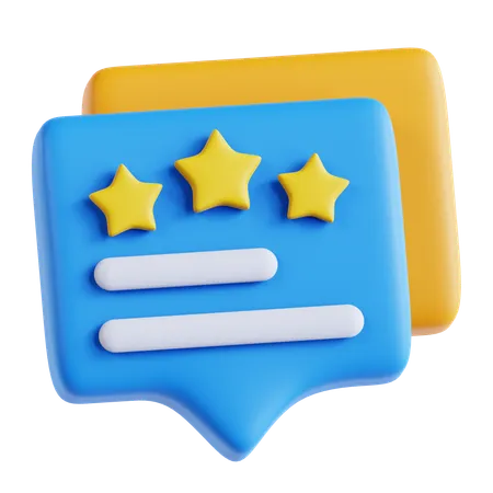 Comentario  3D Icon