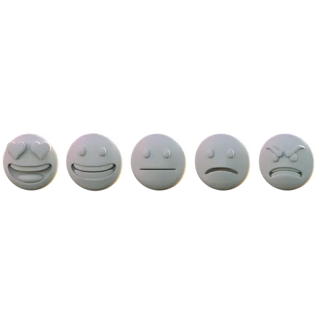 Retroalimentación emocional  3D Emoji