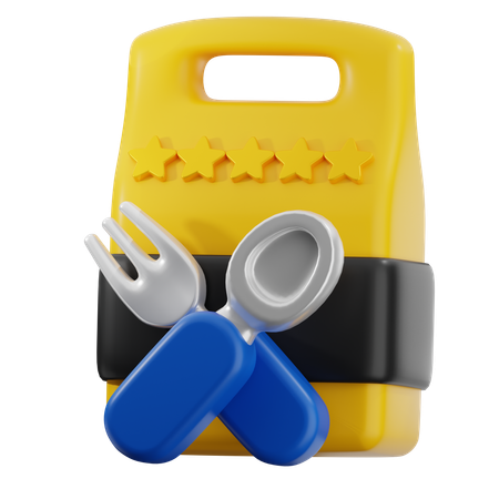 Comentarios de comida  3D Icon