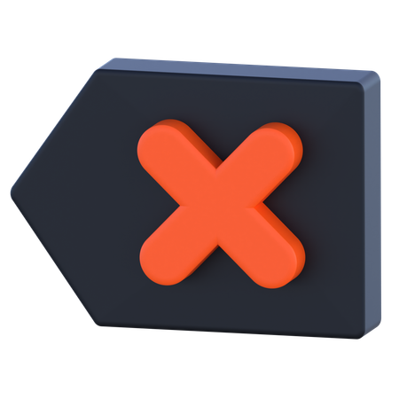 Retroceso  3D Icon