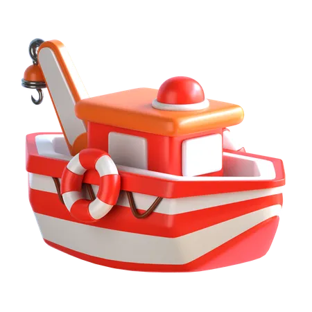 Rettungsboot  3D Icon